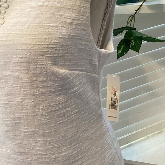 TRINA TURK NEW SEAL BEACH WHITE DRESS SIZE 6 - Picture 4 of 9